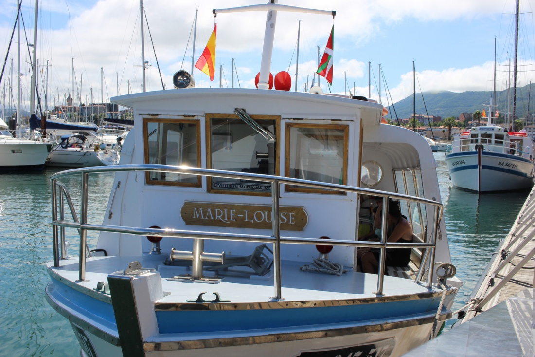 Ligne régulière de bateau Hendaye - Hondarribia