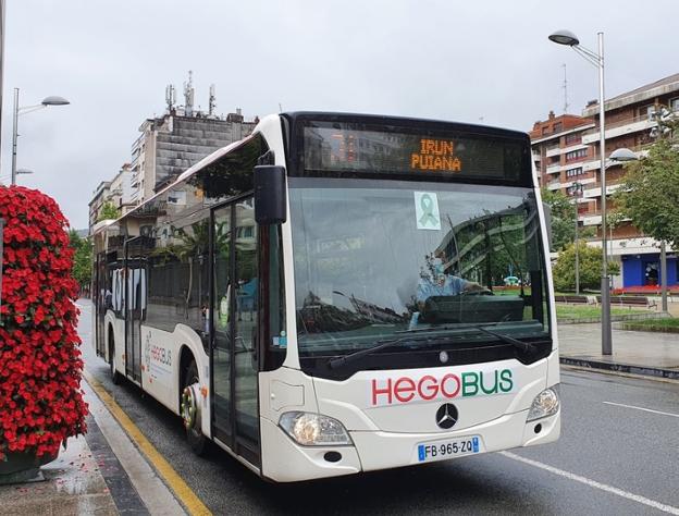 Hegobus autobus Hendaya Irún