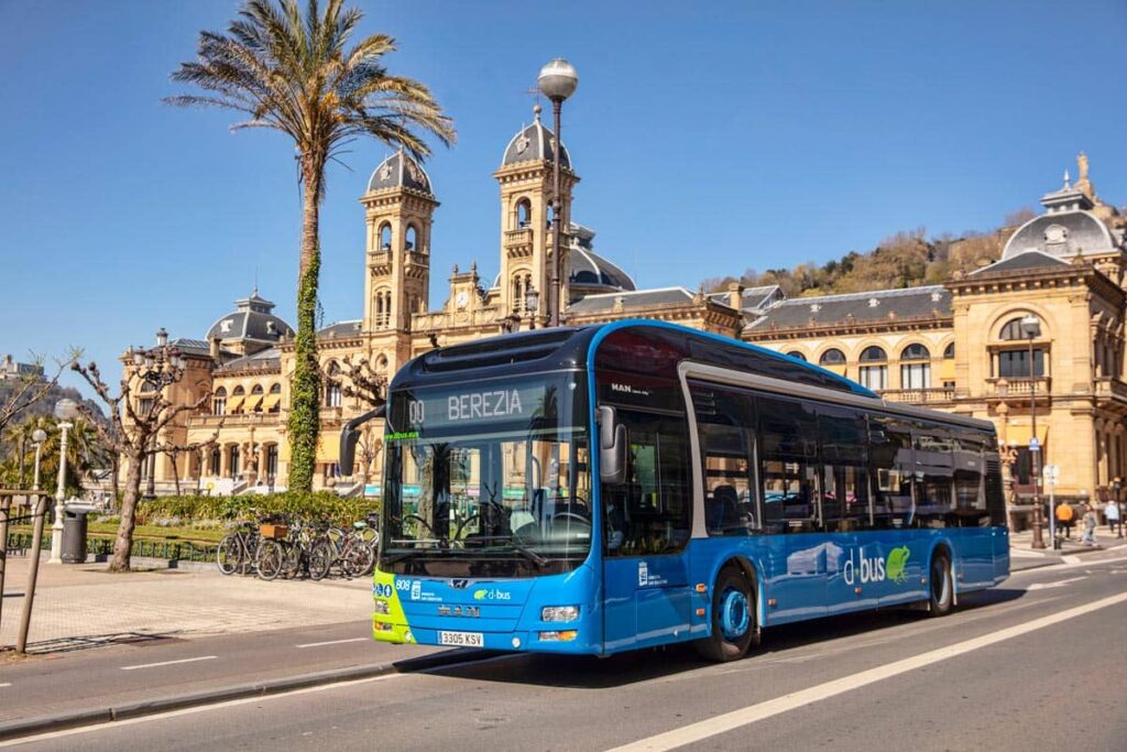 Autobús urbano Dbus de San Sebastián