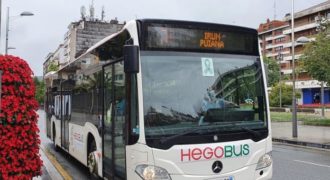 Hegobus bus Hendaye
